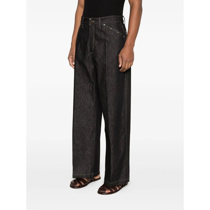 Lemaire Pantaloni - Nero | ef0164f2010d194c885c405e5e3755eaf66de5d4
