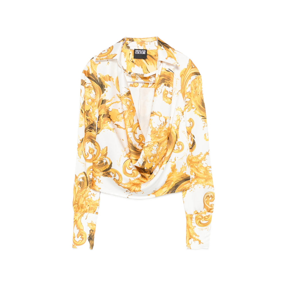 Versace Jeans Couture Camicie - Bianco, Oro | 95cf93e203157fd6012cfb830c55f3bed0a88c9e