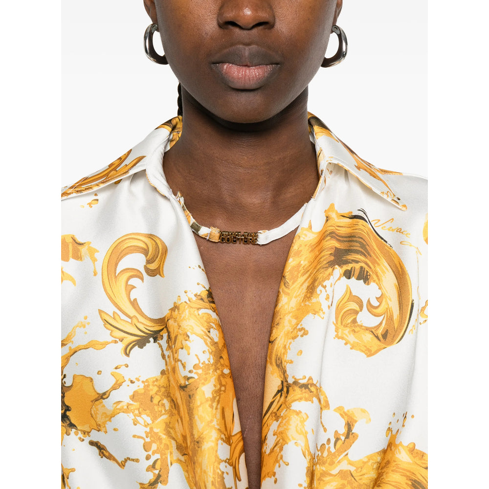 Versace Jeans Couture Camicie - Bianco, Oro | 34ebd4a11fee808056ae5859c77a63b757544541