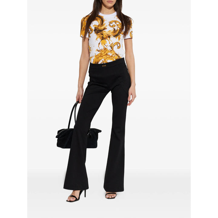 Versace Jeans Couture T Shirt - Giallo, Bianco | 83b0adbce93b51bbab9e1f22a6585614eda18f93