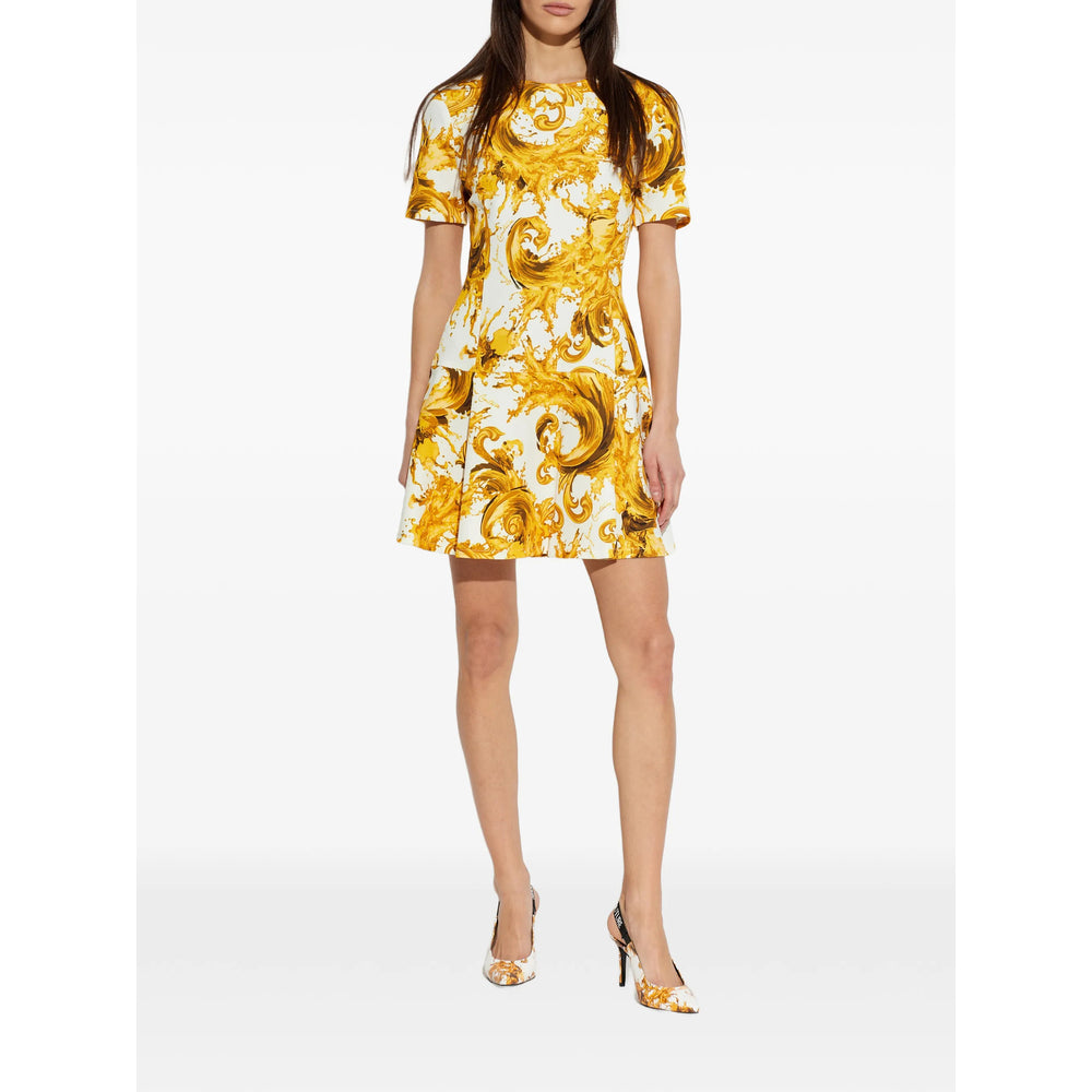 Versace Jeans Couture Abiti - Bianco, Giallo | 9321704ad37343fcc6c996457cbf185ac2f7bcb0
