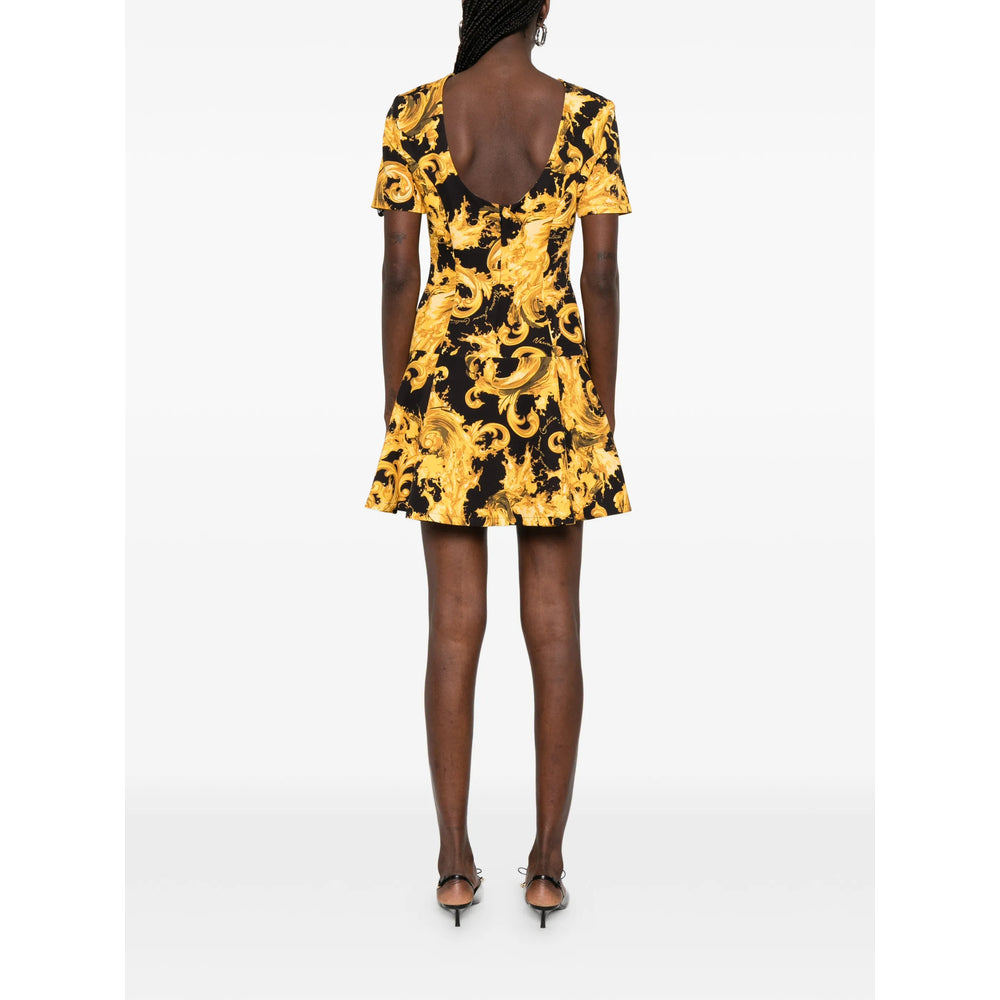 Versace Jeans Couture Abiti - Nero, Giallo | 362b328f3324bdcac6541a142abecc3569cfea1f