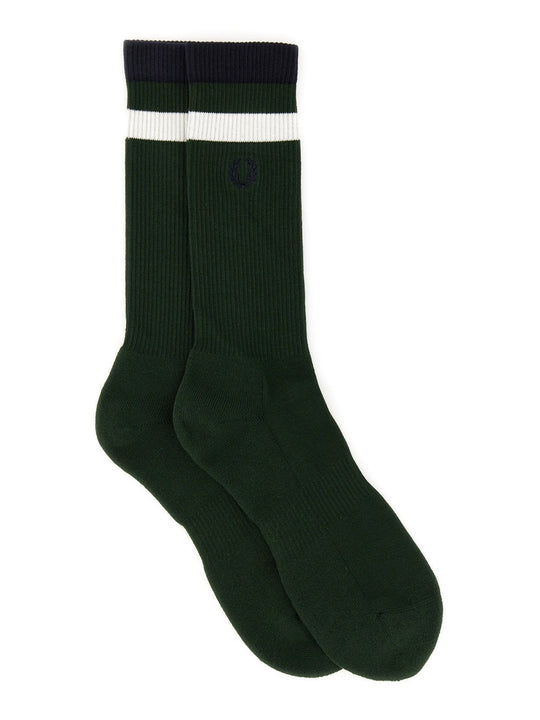 Sock With Logo Embroidery