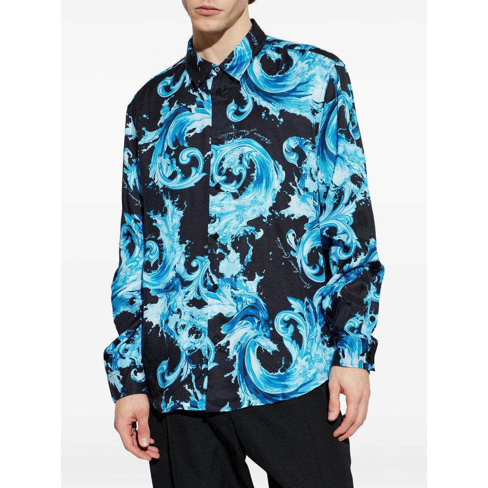 Versace Jeans Couture Camicie - Nero, Blu | 0ba6a5e3ca4f610474d6db494f2ecf84a388bbdb