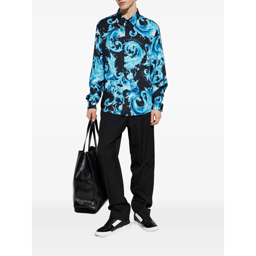 Versace Jeans Couture Camicie - Nero, Blu | 049fc6684dc0dc1fb2cdbbd59053a063ab6309cd