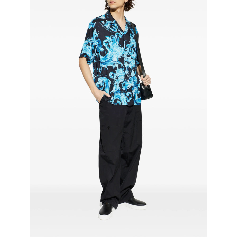 Versace Jeans Couture Camicie - Blu, Nero | 9aa8c53ca9806d654bc7f3bdc3dd49c994c7023a