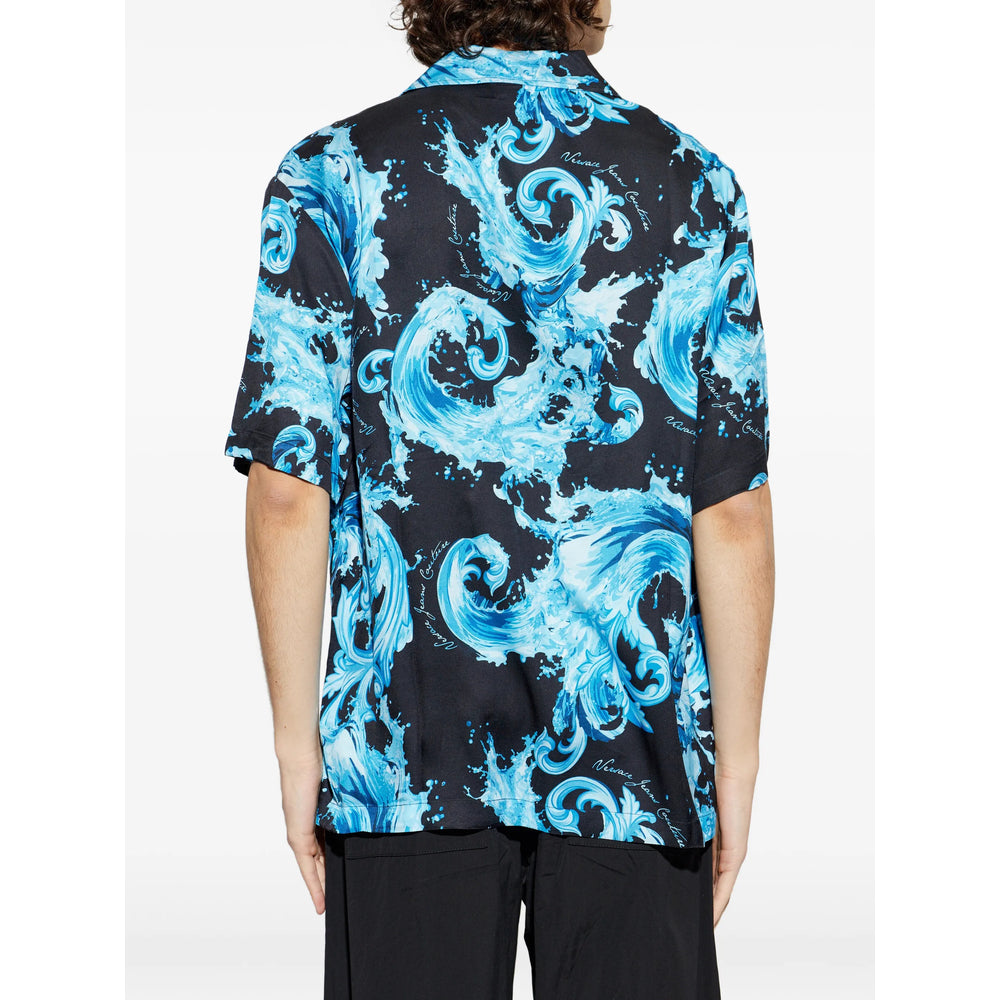 Versace Jeans Couture Camicie - Blu, Nero | 0803b7f054e1d9aa8bbc28cf43a7a5c84fc25381