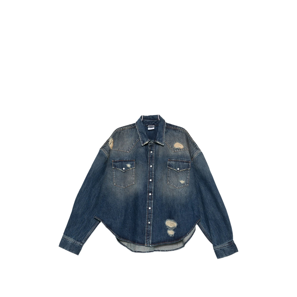 Vetements Camicie - Blu | 5ca0d96cf891379e624c347e60152bcf06c0cea5
