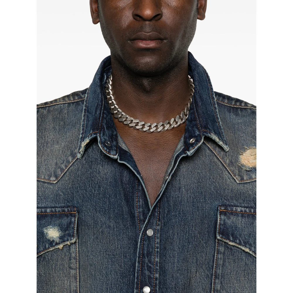Vetements Camicie - Blu | ae261d5079e2788caeb4da734e200e1a7b5313ed
