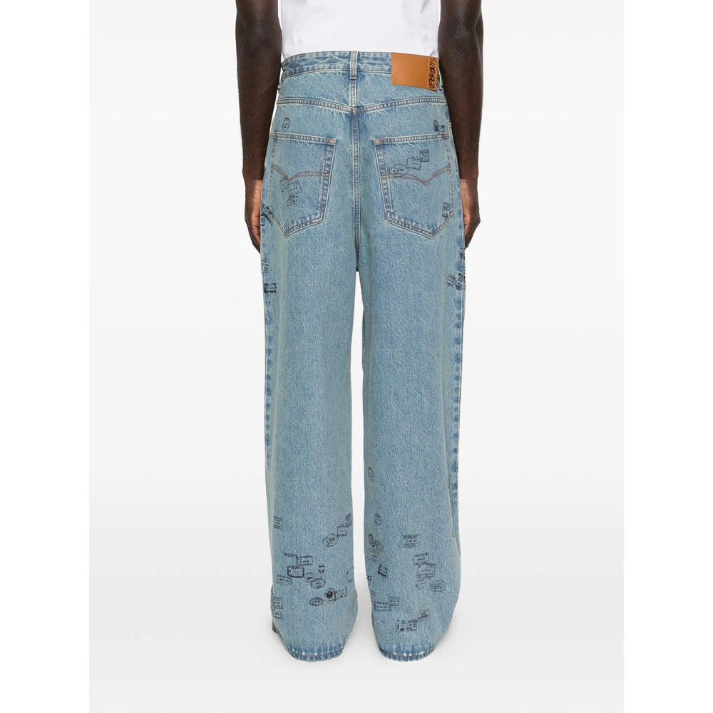 Vetements Jeans - Blu | acb137505a531176fdaac7e4382ff5fb92ef27a1