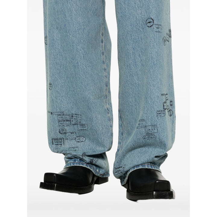 Vetements Jeans - Blu | b4550106a731a93c6e87b165aabfb2c15dbb37c0