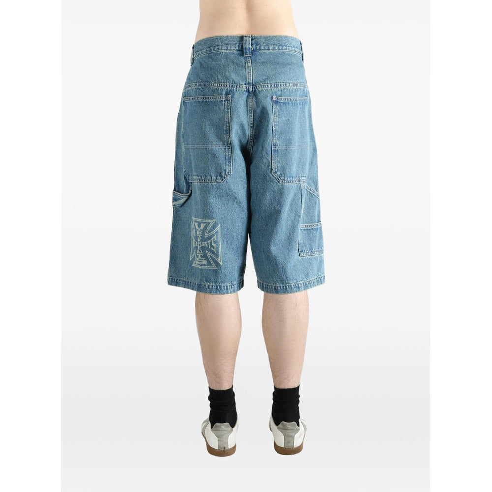 Vetements Shorts - Blu | fd92657fd9c230bc5902726d7b61a66549a5c0aa