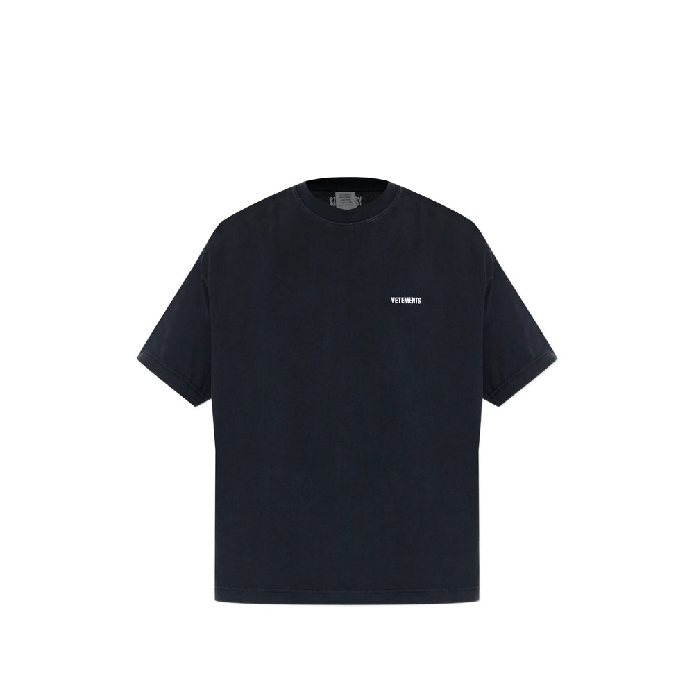 Vetements T Shirt - Nero | 879ad031a1e5ea006ec9dbe373d7feab9f538ae4
