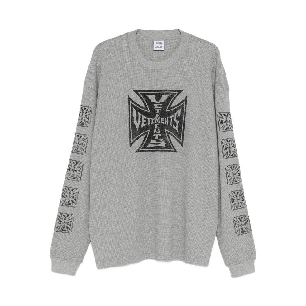 Vetements Felpe - Grigio, Nero | f9af47a2193b3b13442747b223817bf6d88474fb