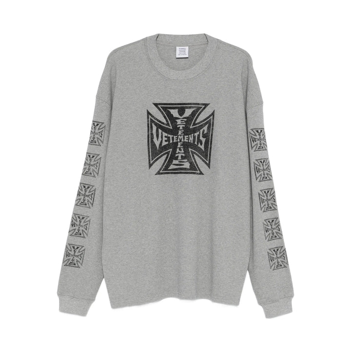 Vetements Felpe - Grigio, Nero | f9af47a2193b3b13442747b223817bf6d88474fb