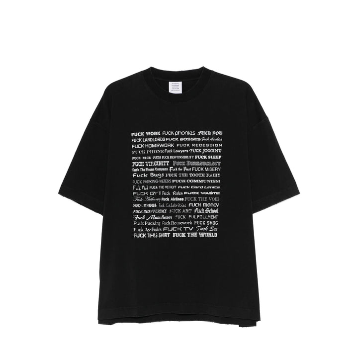 Vetements T Shirt - Nero, Bianco | aa7686b543ff7fa8a2c7741c00dd36279c8167c8