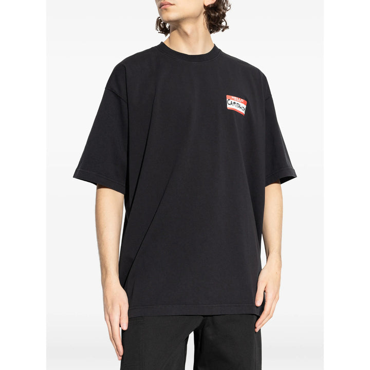 Vetements T Shirt - Nero | d9bc968265a475b42b7a93b912665dd6f1cc3e68