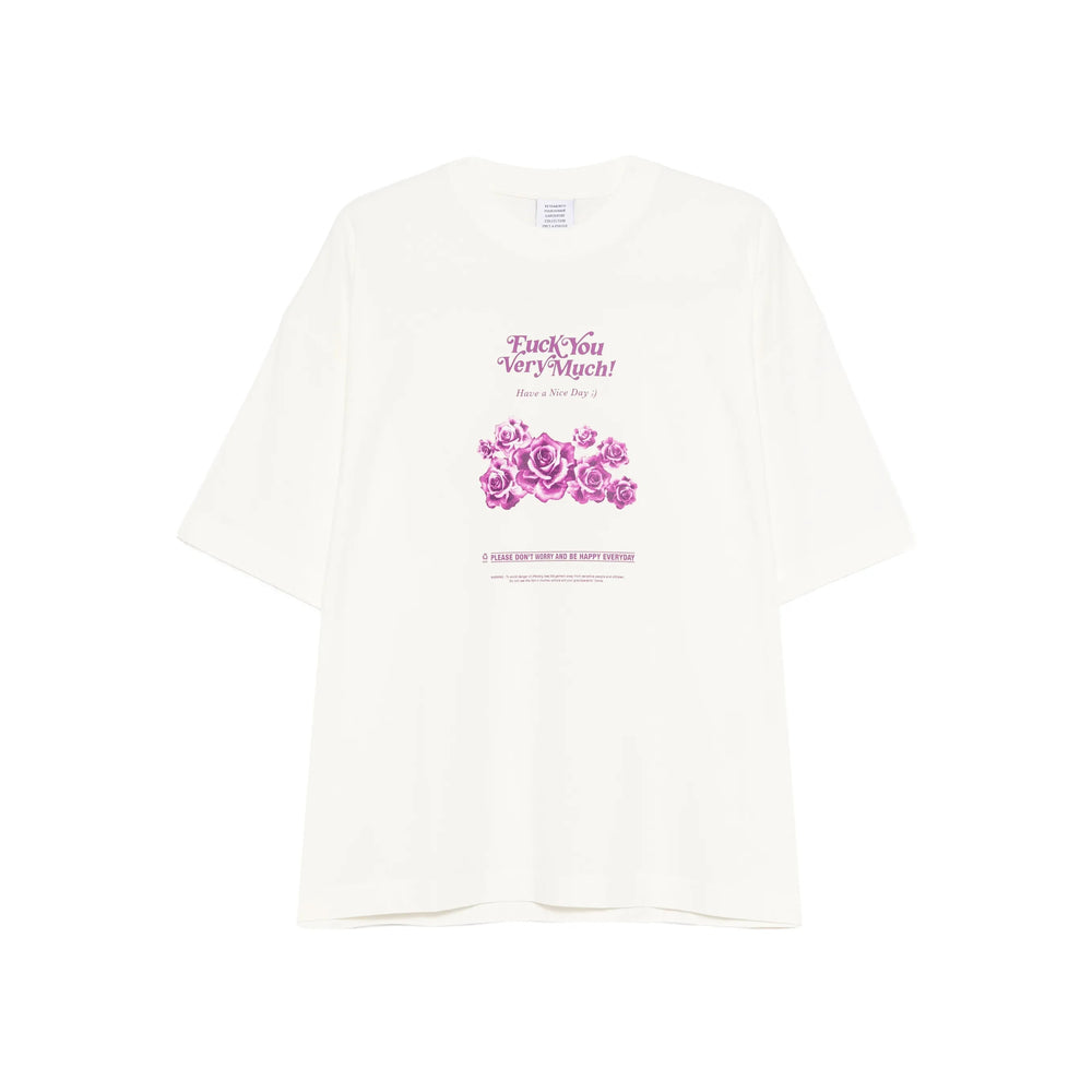 Vetements T Shirt - Neutro, Viola | 90d27f6927cc7ff25d4d2c9b3e069217c8d38030