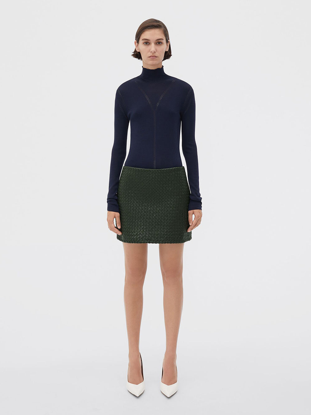 Bottega Veneta Mini skirts - Verde | 1d2f4f87f0154a37289f70b8a3707e45bd310d94