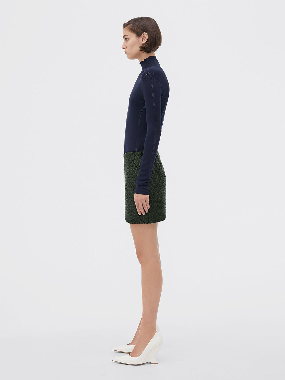 Bottega Veneta Mini skirts - Verde | 7a5c1b783c141652dfa1b6967eda213d993e765e