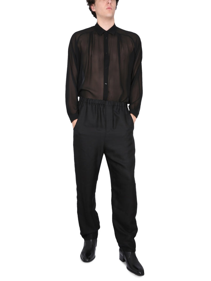 Saint Laurent Pantaloni - Nero | Wanan Luxury