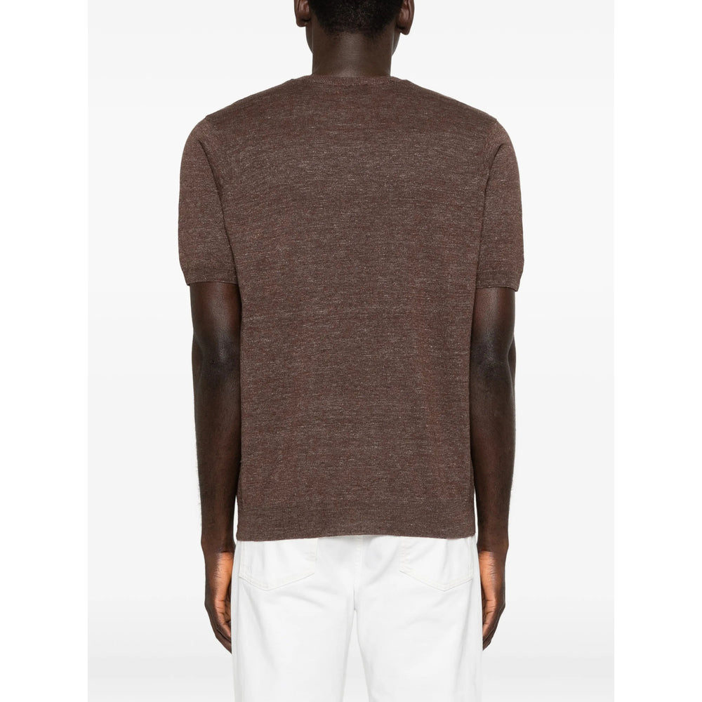 Scaglione T Shirt - Marrone | 5ee25efa4132270354415cdfcf41e5855bc01cd6