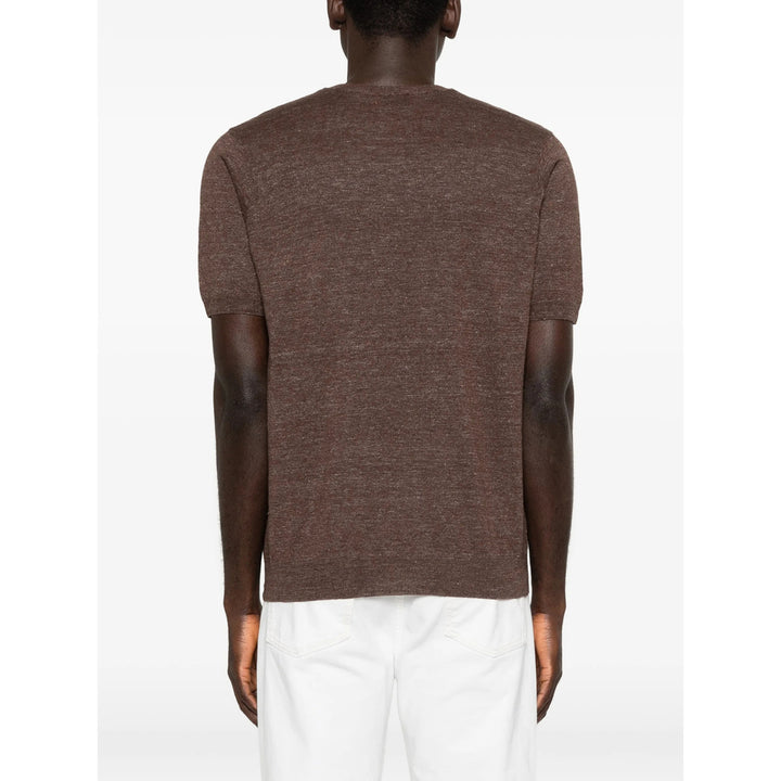 Scaglione T Shirt - Marrone | 5ee25efa4132270354415cdfcf41e5855bc01cd6