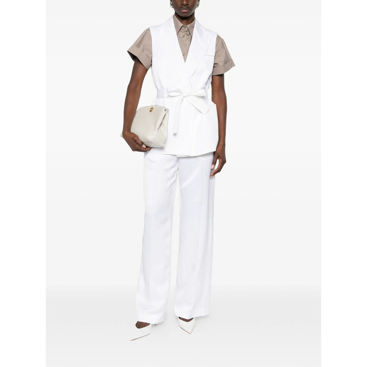 Peserico Pantaloni - Bianco | 429d968828bd31d2f216acc58c44c2ebe3ea100d