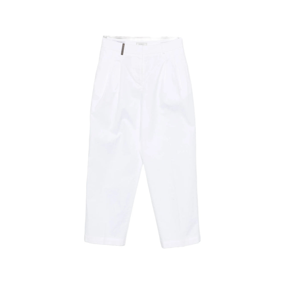 Peserico Pantaloni - Bianco | f841a4f01ab02e766a0bb2a20ba90bd90c60fff3