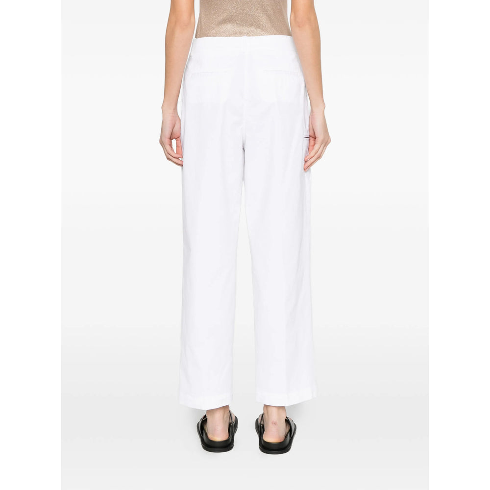 Peserico Pantaloni - Bianco | 3310b9891c49fe738cc7cb8f02f89227576d0e0c