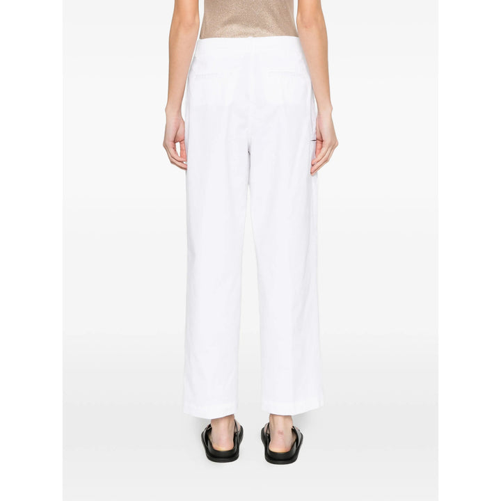 Peserico Pantaloni - Bianco | 3310b9891c49fe738cc7cb8f02f89227576d0e0c