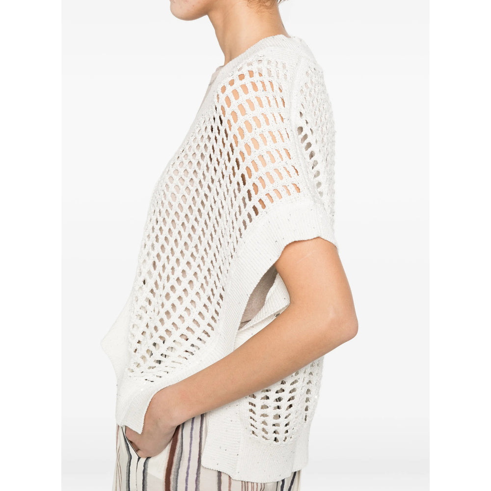 Peserico Maglioni - Bianco | 1a16a8a8b4cb2076258d3e291d5321660e5b554d