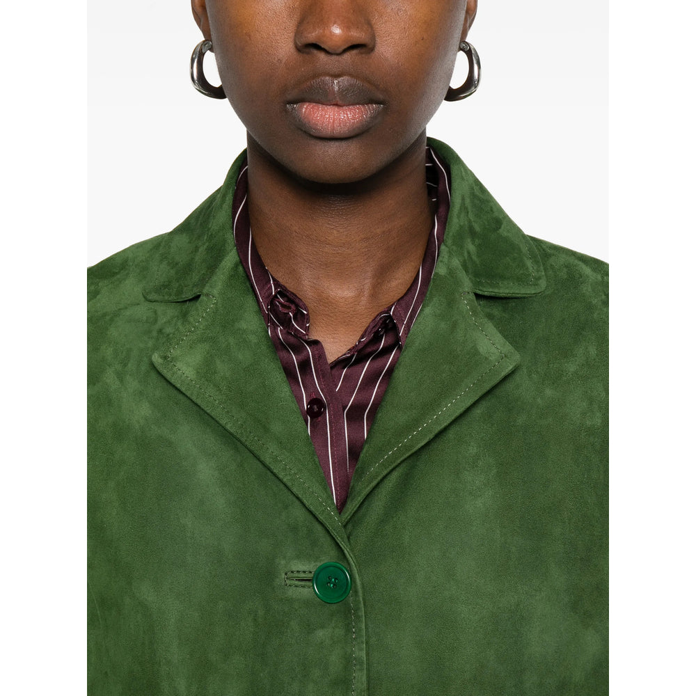 Salvatore Santoro Leather Outerwears - Verde | 4062f142ee043e85dec3be2d1842a249cece349d
