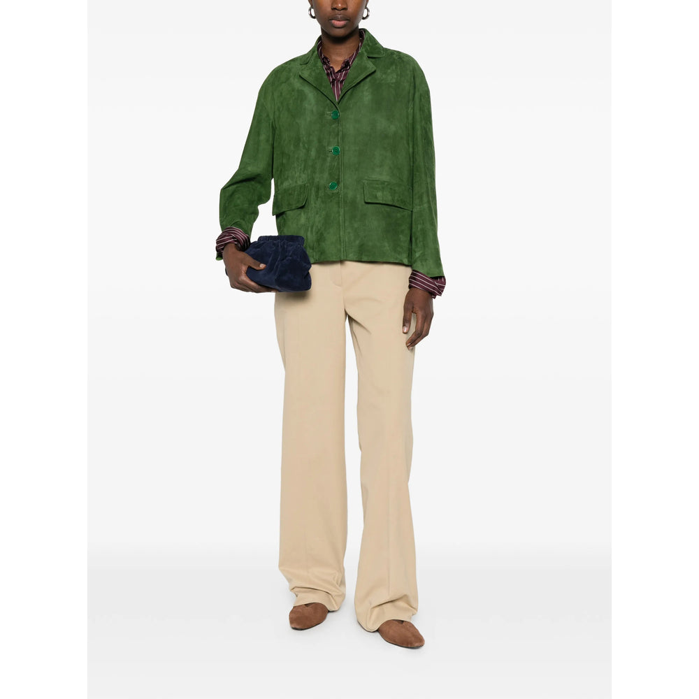 Salvatore Santoro Leather Outerwears - Verde | bc781d2d20ff30e3b3749b453f2f7463bf190a16