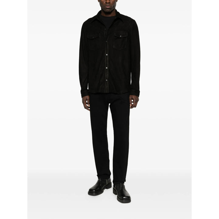 Salvatore Santoro Leather Outerwears - Nero | 036a0bf44ca6aec79d18cfa6ecd4e57d388cea78