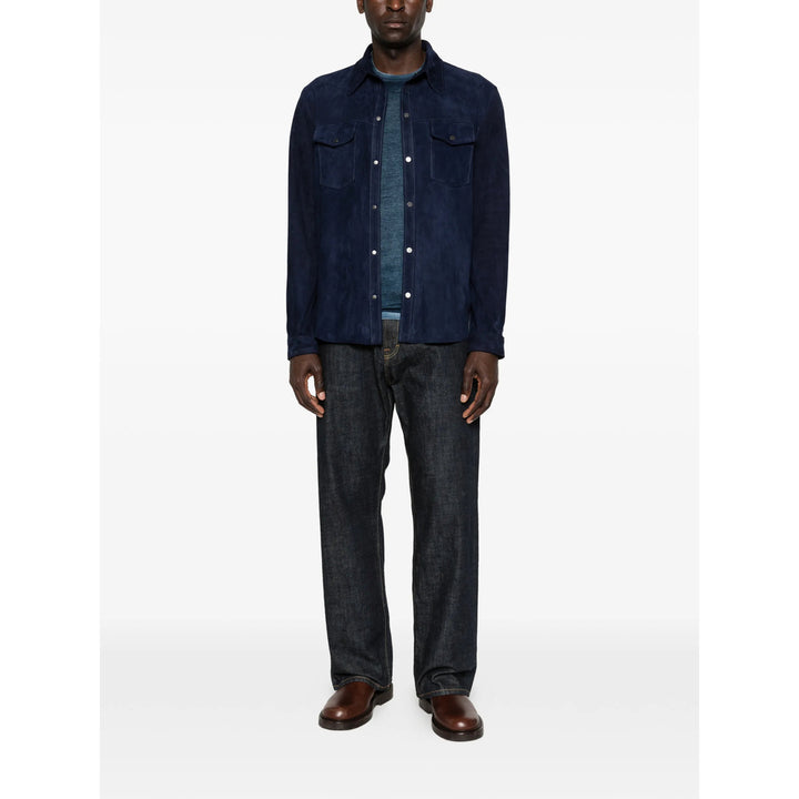 Salvatore Santoro Leather Outerwears - Blu | ce8ed27fd05d13c8ef3b150a439bf11be24a48d8