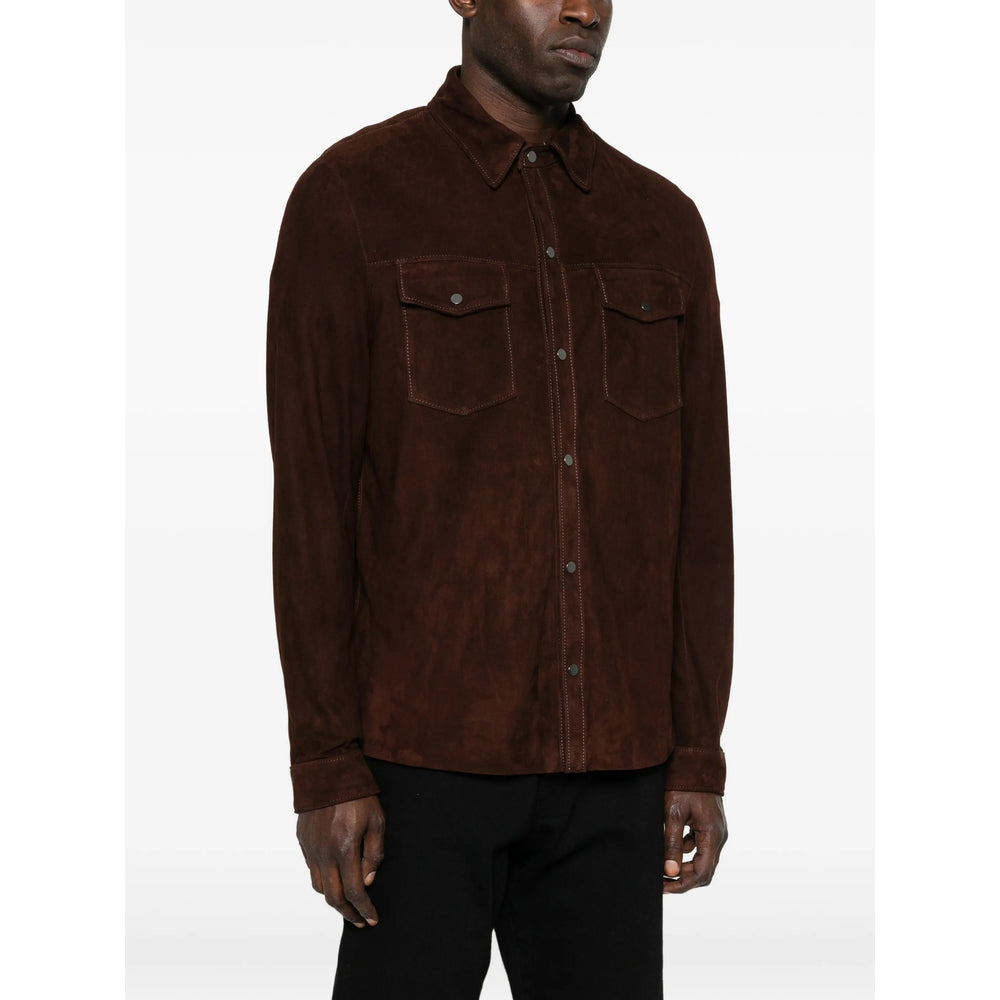 Salvatore Santoro Leather Outerwears - Marrone | 4ff7eb886257bed795e176a6910ccdb95624944b