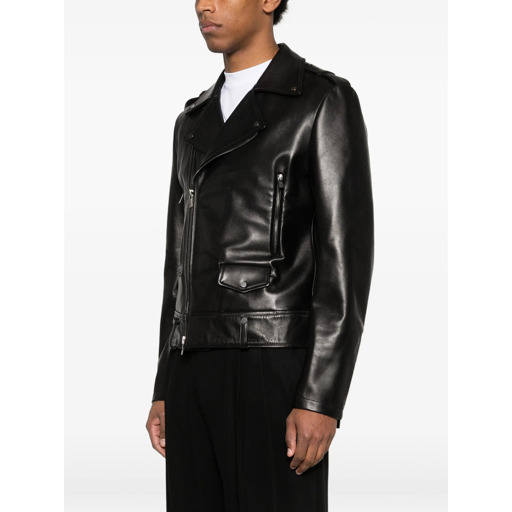 Salvatore Santoro Leather Outerwears - Nero | f3cdb07192b87b339f308f1b0438f90133b20f26