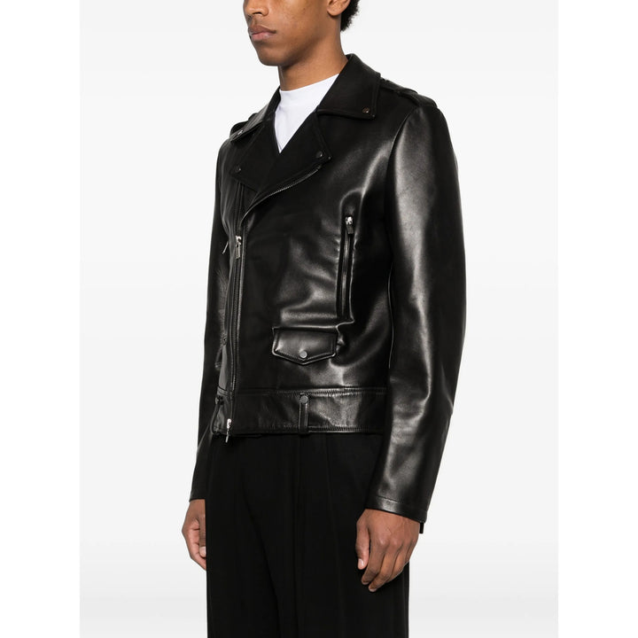 Salvatore Santoro Leather Outerwears - Nero | f3cdb07192b87b339f308f1b0438f90133b20f26