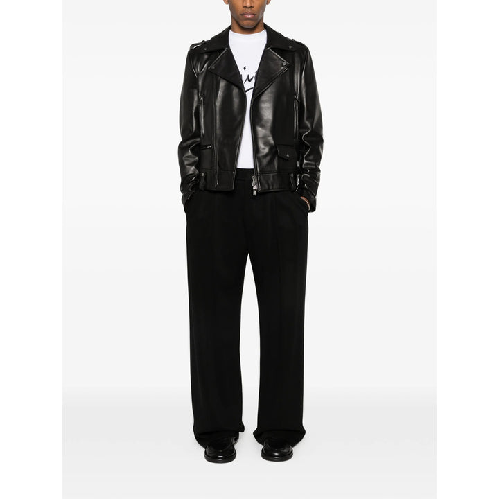 Salvatore Santoro Leather Outerwears - Nero | 65cf51ddca29f4147f63597cbc7e477354641d83