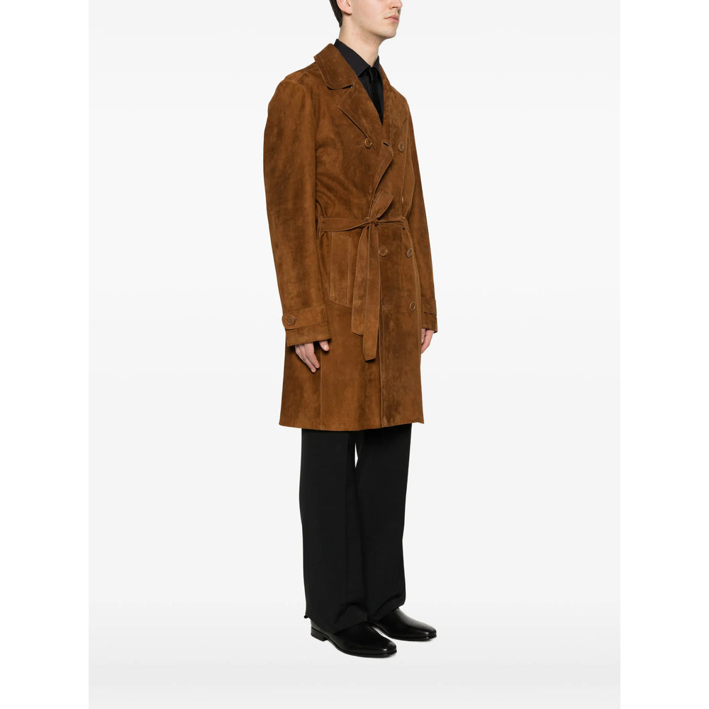 Salvatore Santoro Leather Outerwears - Marrone | 70bed860e1f527d8235420f352414ef5a91d2e36