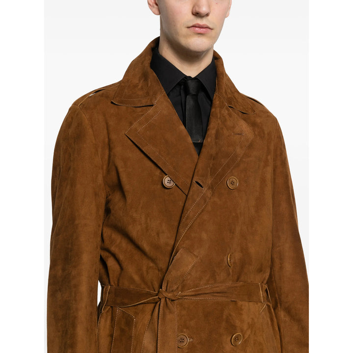 Salvatore Santoro Leather Outerwears - Marrone | fc000ca313255737880a74ee4f2b7401c4250699