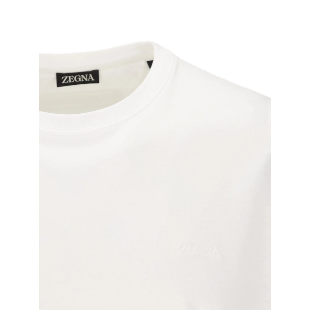 Zegna T Shirt - Bianco | be876eb001acc2885caf2f429c7142b83b380435