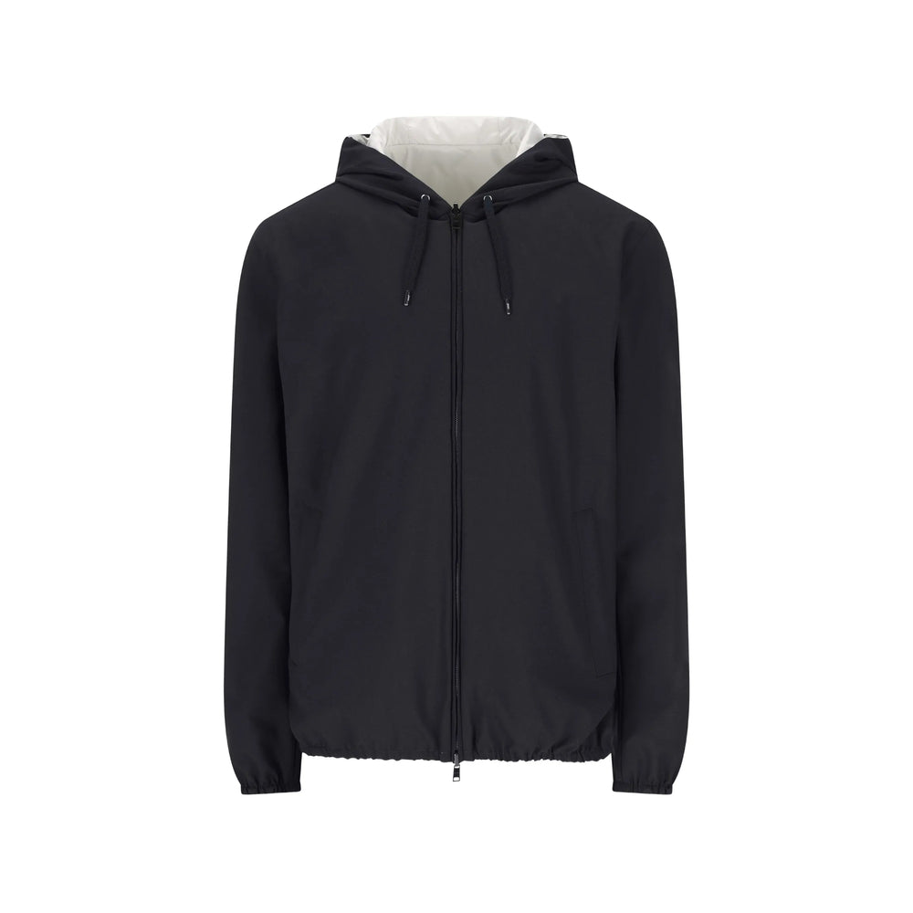 Herno Outerwears - Blu, Bianco | 41487d1086cc3b51a4ff9f83a6026c062a44f893