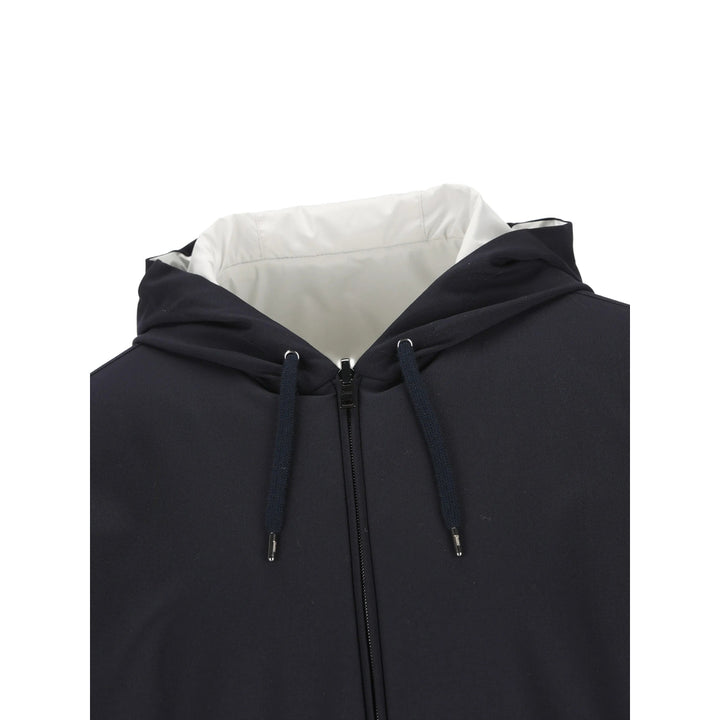 Herno Outerwears - Blu, Bianco | 5e423442f3c7b03e98c6283fe3f4391fc5e79b30