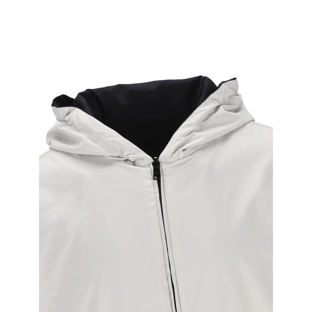 Herno Outerwears - Blu, Bianco | 496aefc1838d18d2cf8c1470e85bb29ee49edf0e