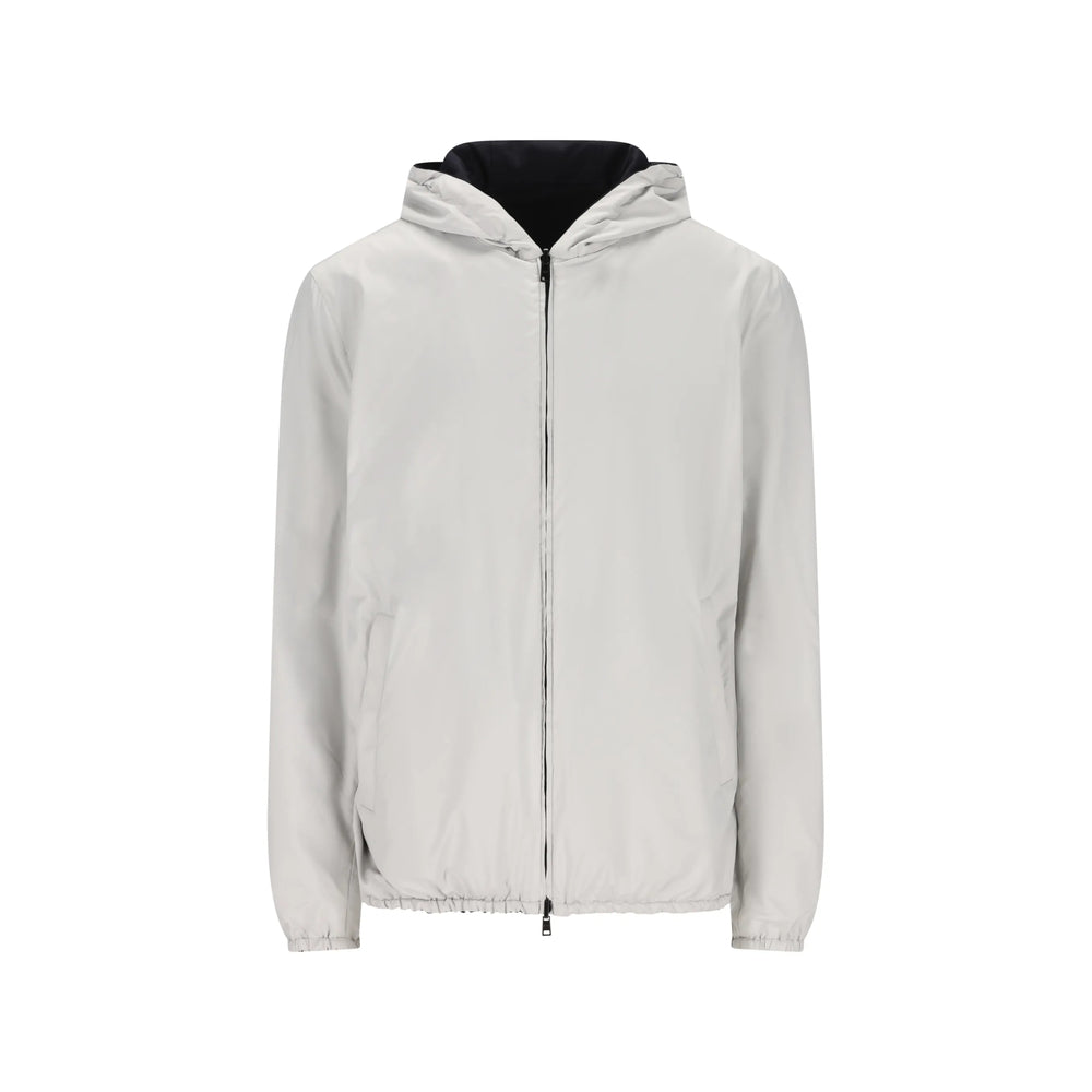 Herno Outerwears - Blu, Bianco | 38862df6b4ada339695d552a424072153a2ff12e