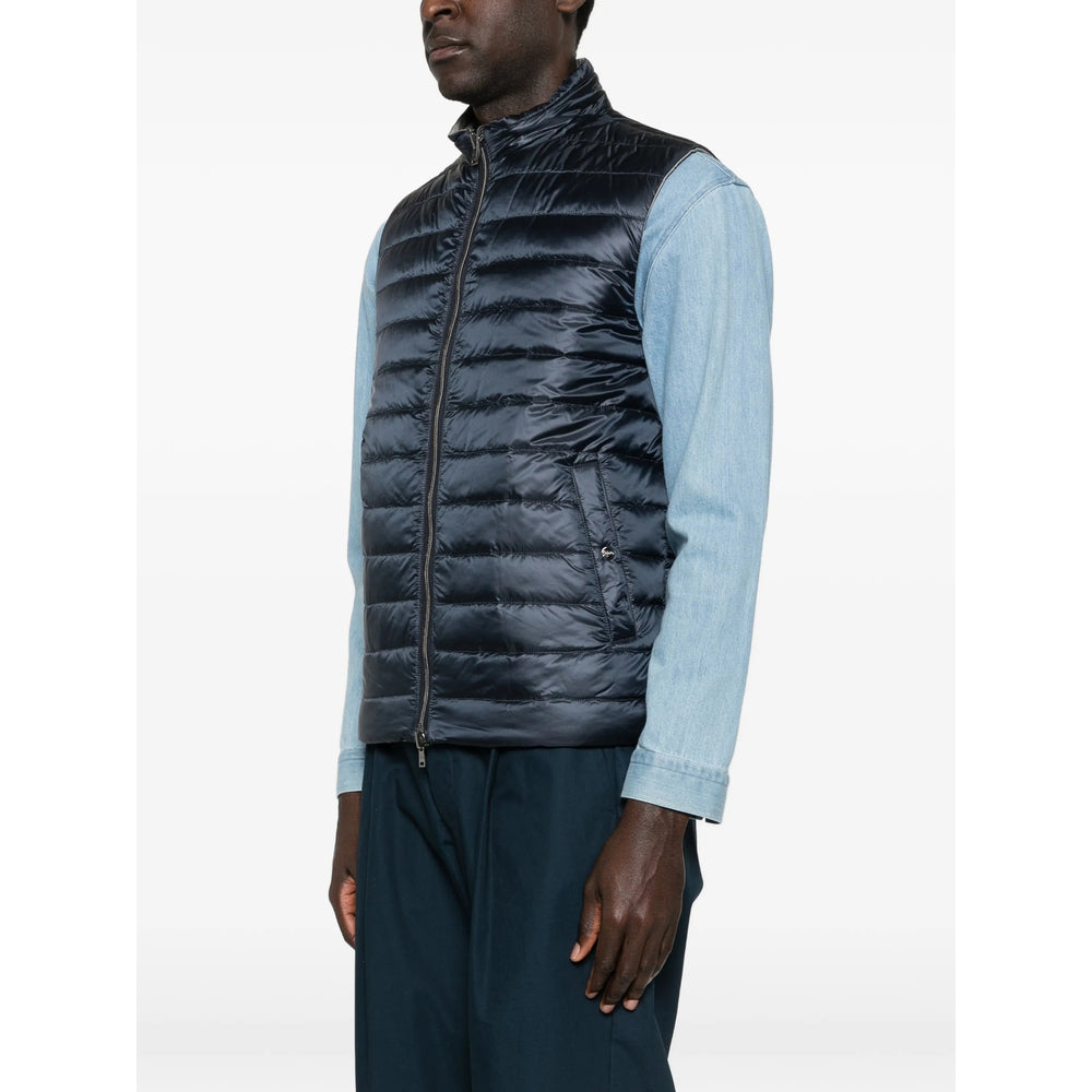 Herno Outwear Waistcoats - Blu, Grigio | f8766ba0ad46bce74e1c75a3c09dd1d9ada4d9d9