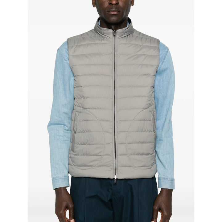 Herno Outwear Waistcoats - Blu, Grigio | 07a3af7164bd3aaa1f8ff41060fca6138bc24fb8