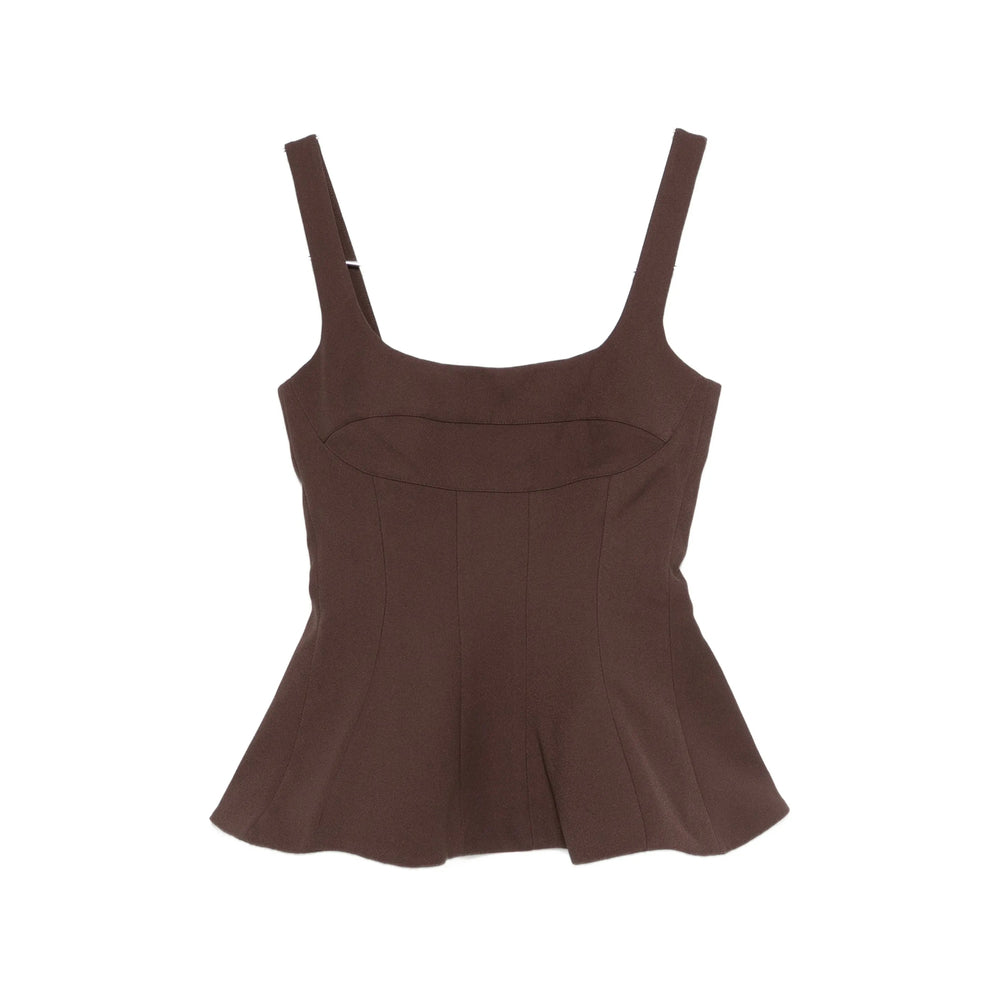 Stine Goya Top - Marrone | ff1bc7f42a77202cad92e0b26929c1a9da27765c